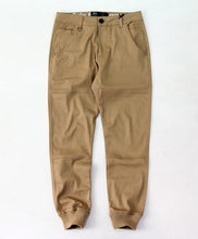Men's Khaki Jogger Button Fly