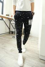 Men's Pencil Jogger Paint Splatter