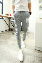 Men's Pencil Jogger Paint Splatter