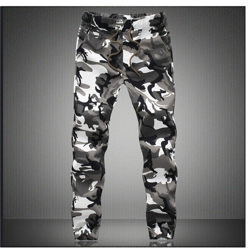 Men's Camo Cotton Pencil Jogger