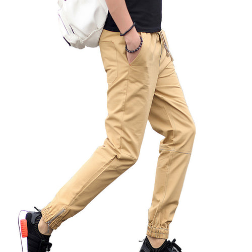 Men's Elastic Cuff with Zipper Jogger